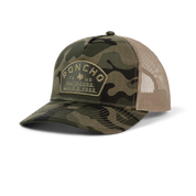 Poncho Outdoors Camo Wild and Free Trucker Hat