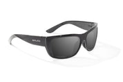 Bajío Annette Ann Sunglasses - Black Gloss Frame with Grey Polycarbonate Lens