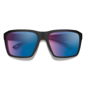 Smith Backcast Sunglasses - Matte Black | ChromaPop Glass Polarchromic Rose Blue Mirror