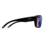 Smith Backcast Sunglasses - Matte Black | ChromaPop Glass Polarchromic Rose Blue Mirror
