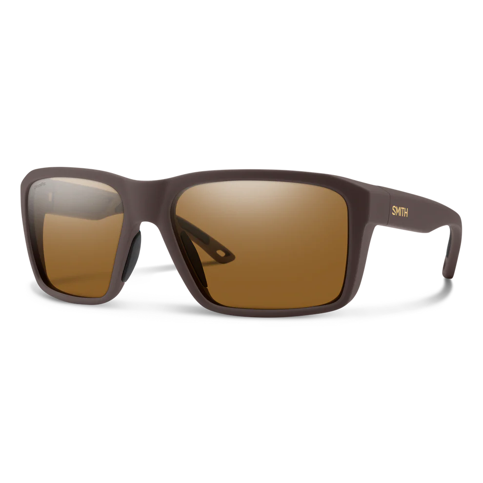 Smith Backcast Sunglasses - Matte Mississippi Mud | ChromaPop Glass Polarized Brown