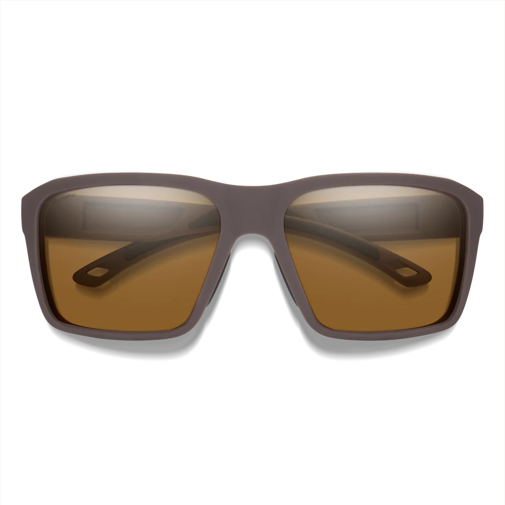 Smith Backcast Sunglasses - Matte Mississippi Mud | ChromaPop Glass Polarized Brown