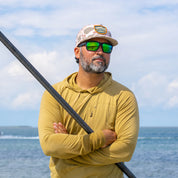 Smith Backcast Sunglasses - Matte Tortoise | ChromaPop Glass Polarchromic Brown Green Mirror