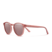 Suncloud Barnes Sunglasses - Dusty Rose Crystal + Polarized Low Light Rose Lens