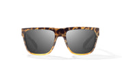 Bajio Caballo Sunglasses - Brown Turtle Gloss Frame with Grey Glass Lens