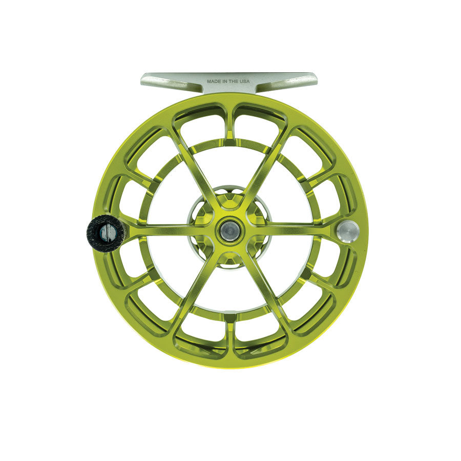 anglers all fly reels Abel Vaya Reel 5/6 Native Brown Finish and Drag Knob with Walnut Handle Its partially ported frame reduces weight without sacrificing strength Fly Reels Anglers All