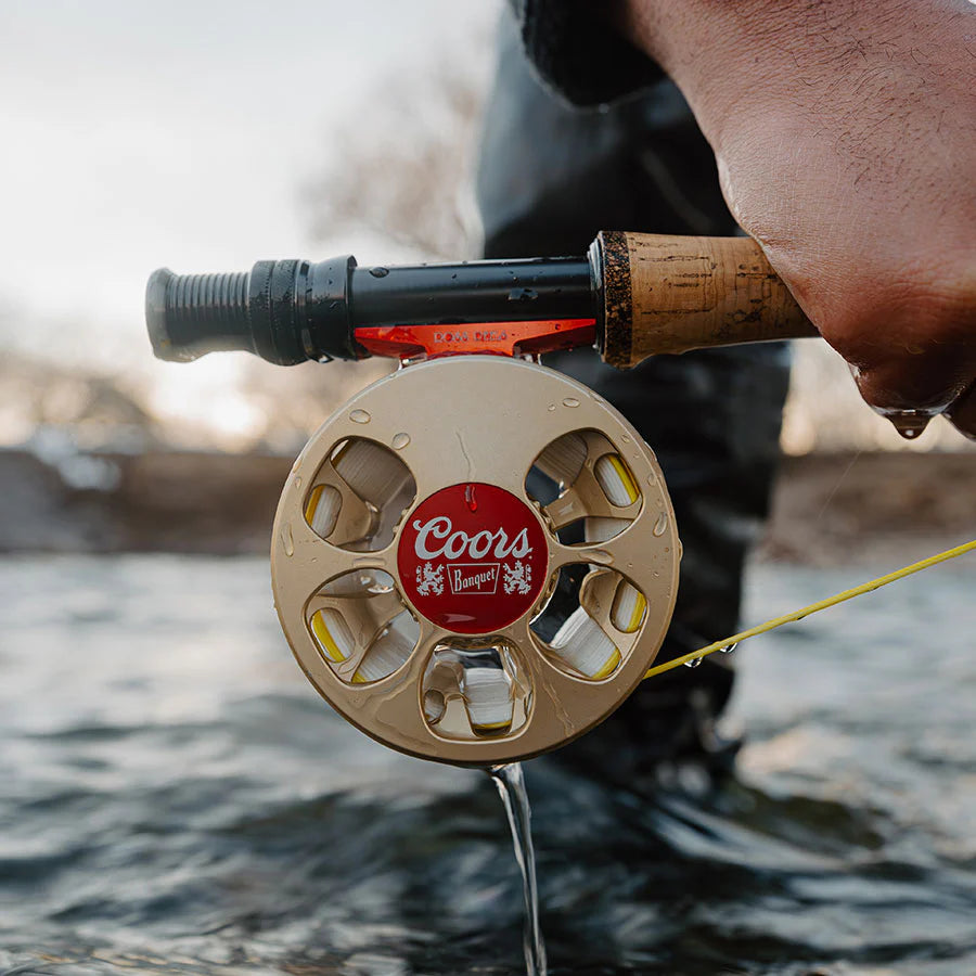 coors light can fishing lure Ross Cimarron Creek