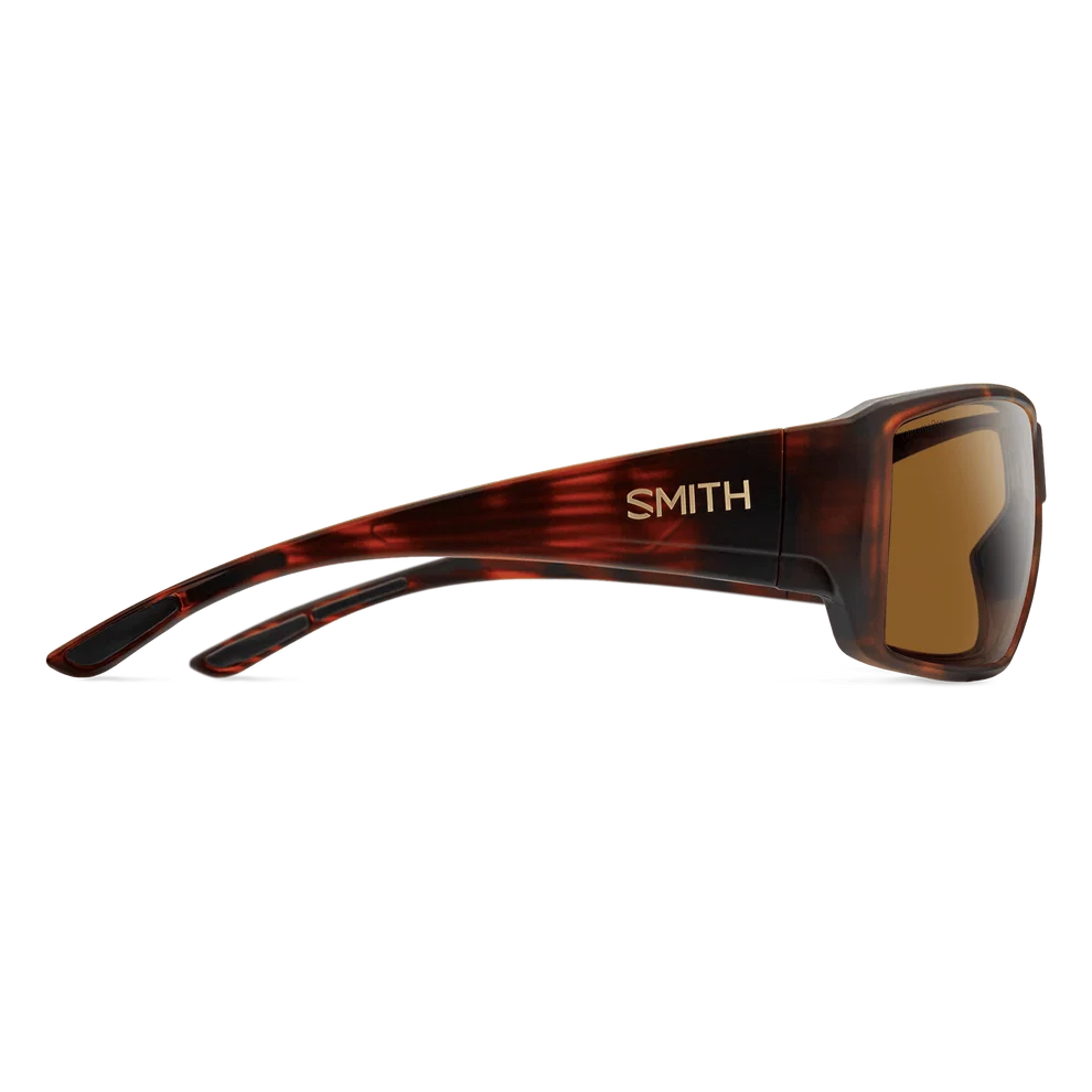 Smith Guide's Choice Sunglasses - Matte Tortoise Frame with ChromaPop Glass Polarized Brown