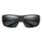 Smith Guide's Choice Sunglasses Matte Black Frame with ChromaPop Glass Polarized Gray