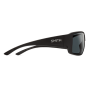 Smith Guide's Choice Sunglasses Matte Black Frame with ChromaPop Glass Polarized Gray