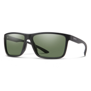 Smith Riptide Sunglasses - Matte Black Frame with ChromaPop Polarized Gray Green