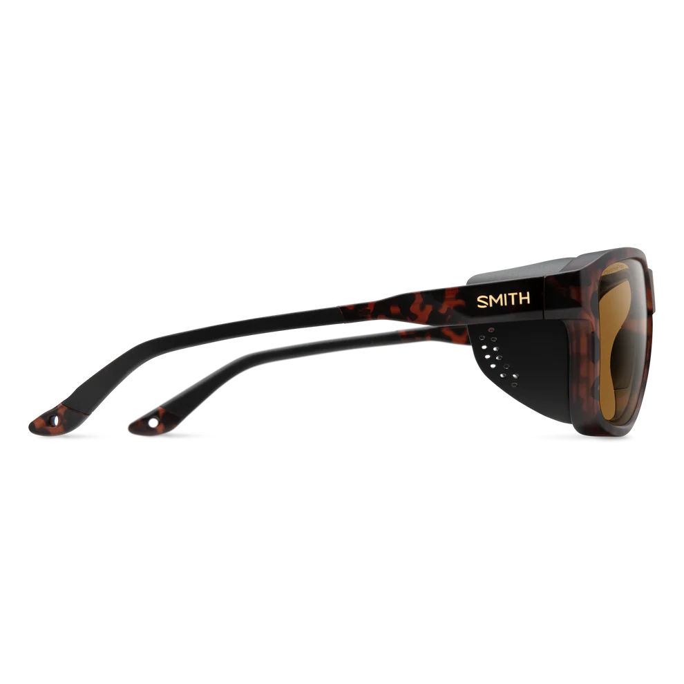 Smith Embark Sunglasses - Matte Tortoise Frame with ChromaPop Glass Polarized Brown