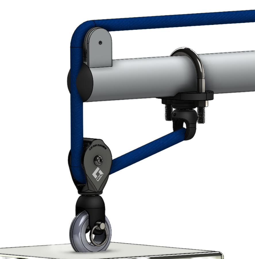 Zigco SpinRx Anchor Arm Swivel - Raft