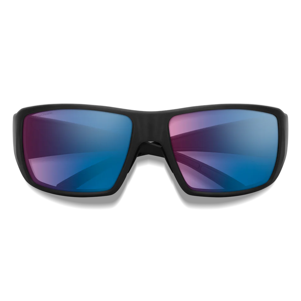 guides-choice-sunglasses_matteBlack-cpGlassPolarchromicRoseBlueMirror_FF.webp
