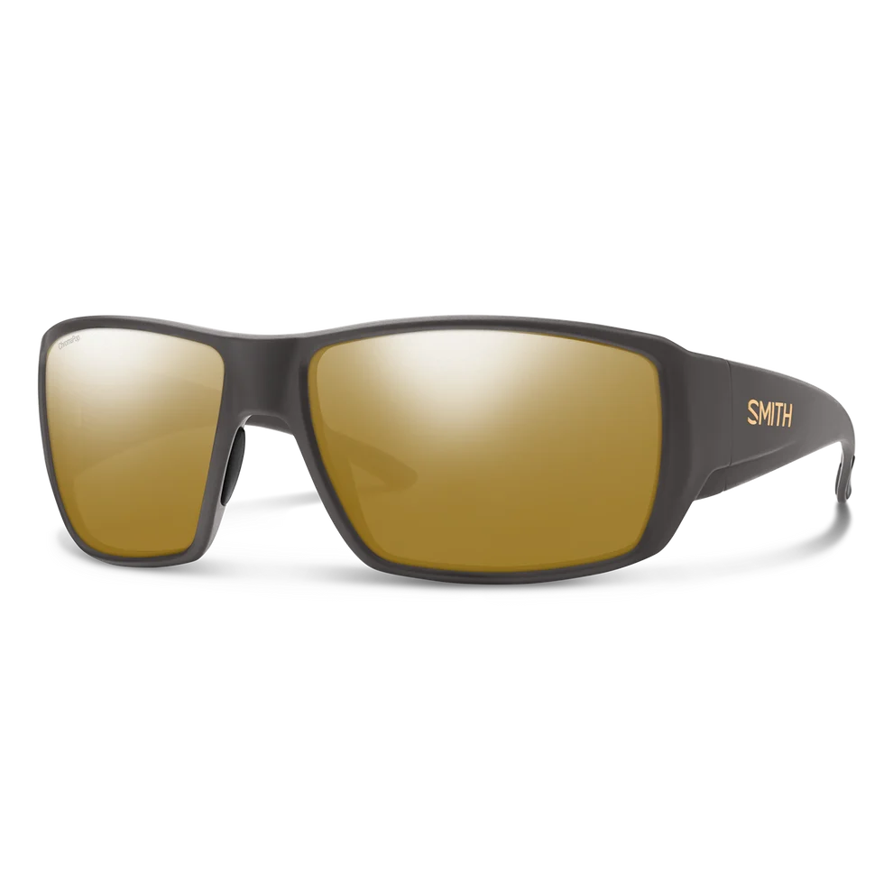 Smith Guide's Choice Sunglasses - Matte Gravy / ChromaPop Polarized Bronze Mirror