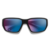 Smith Hookset Sunglasses - Matte Black | ChromaPop Glass Polarchromic Rose Blue Mirror