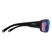 Smith Hookset Sunglasses - Matte Black | ChromaPop Glass Polarchromic Rose Blue Mirror