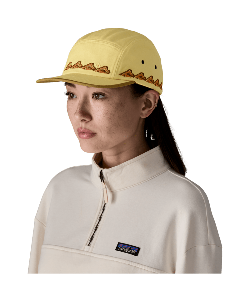 Patagonia Graphic Maclure Hat - Trailcheck: Limestone Yellow