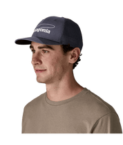 Patagonia Take a Stand Trucker Hat - Casting Logo: Smolder Blue