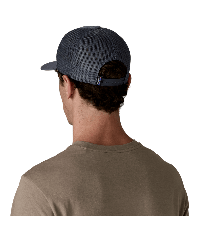 Patagonia Take a Stand Trucker Hat - Casting Logo: Smolder Blue
