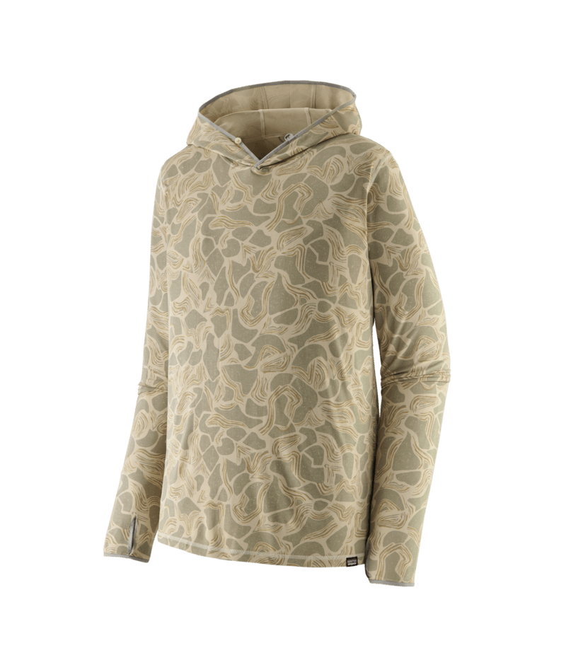 Patagonia Men's Tropic Comfort Natural Hoody - Coastal Edge: Natural