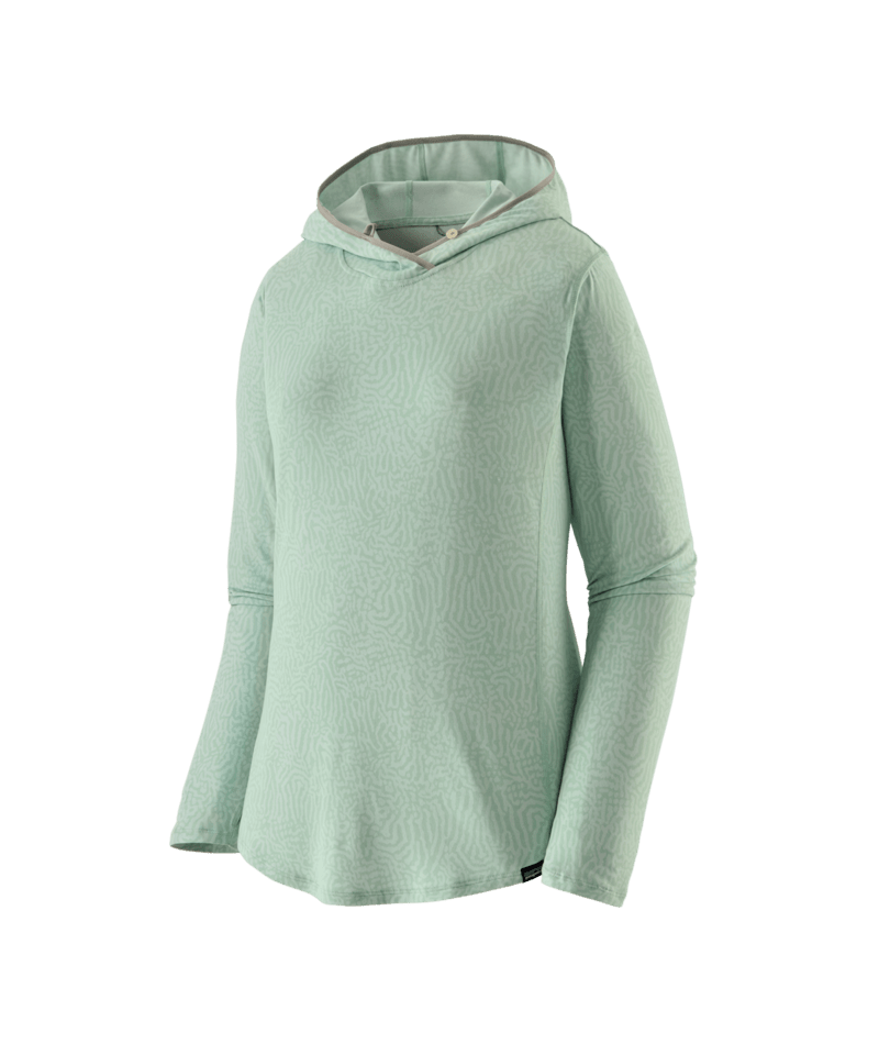 Patagonia Women's Tropic Comfort Natural Hoody - Sea Run: Thin Ice