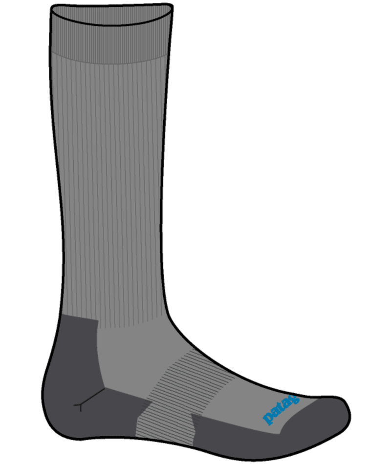 Patagonia HW Merino Wool Blend Knee Socks