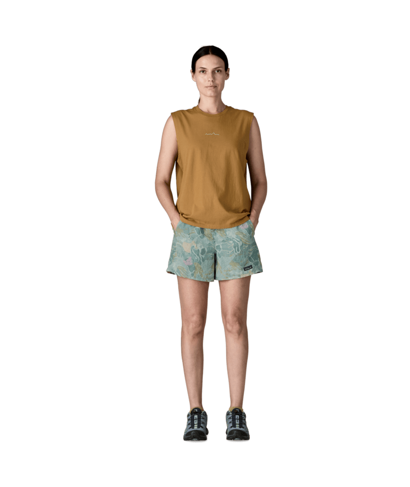 Patagonia Women's Baggies Shorts - 5 in - Moon Tripper: Virtually Blue