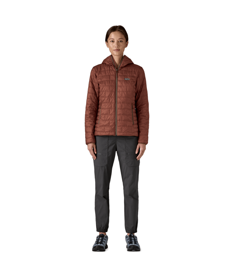Patagonia Women's Nano Puff Fitz Roy Trout Hoody