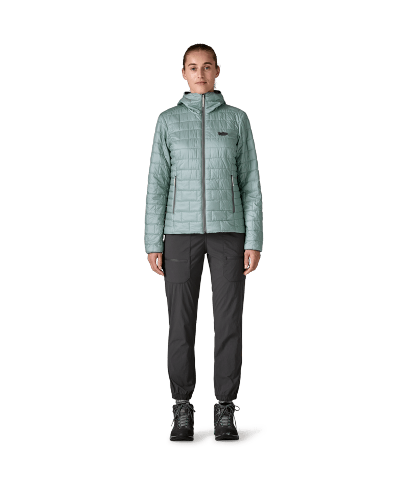 Patagonia Women's Nano Puff Fitz Roy Trout Hoody