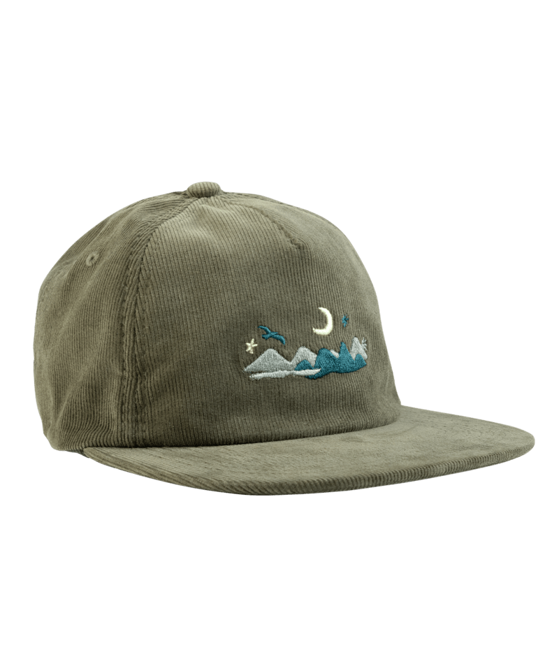 Free Fly Moonrise Cord Strapback Hat