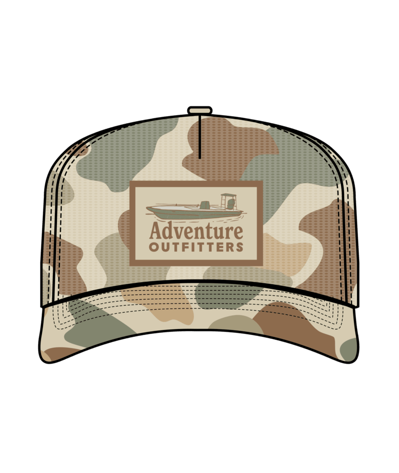 Free Fly Tide Chaser Mesh Hat - Vintage Camo