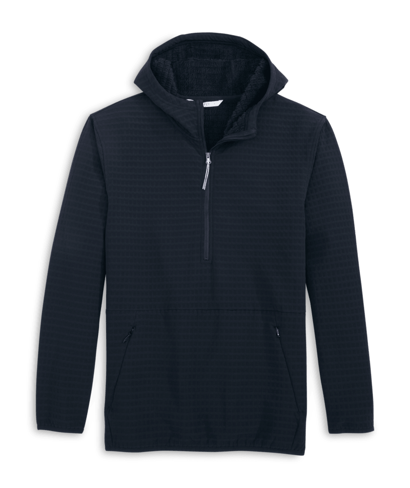 Free Fly Men's Gridback Fleece Anorak Hoodie