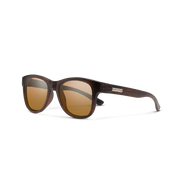 Suncloud Leeway Sunglasses - Matte Burnished Brown + Polarized Brown Lens