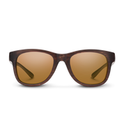 Suncloud Leeway Sunglasses - Matte Burnished Brown + Polarized Brown Lens