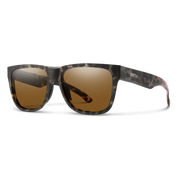 Smith Lowdown 2 Sunglasses - Matte Salt Haze | ChromaPop Glass Polarized Brown