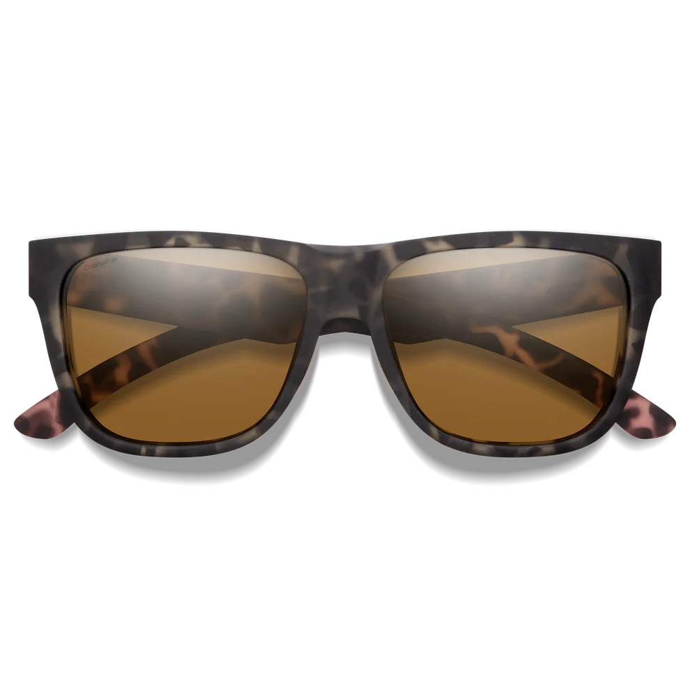 Smith Lowdown 2 Sunglasses - Matte Salt Haze | ChromaPop Glass Polarized Brown