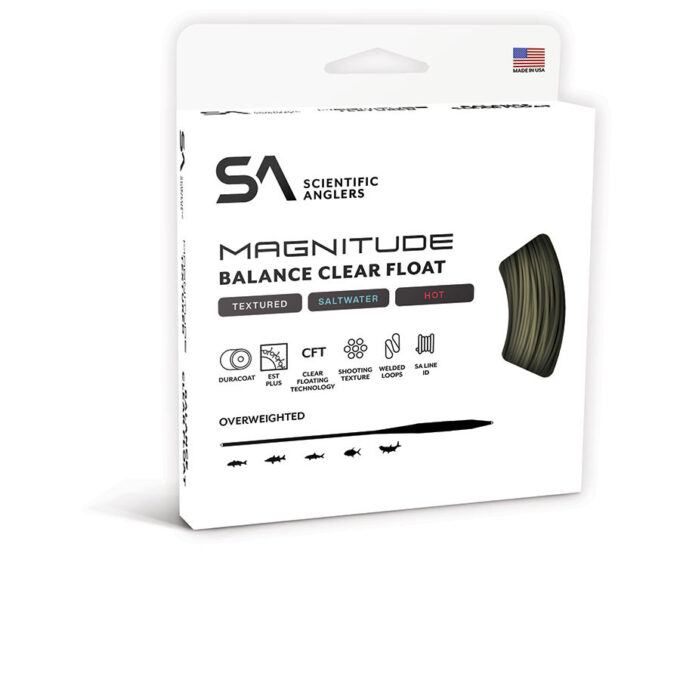 Scientific Anglers Magnitude Textured Balance 15' Clear Tip Floating Fly Line