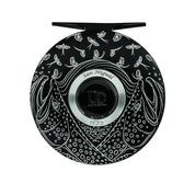 Ross Reels San Miguel Underwood Series - Gloss Black Finish with Underwood Mayfly Flurry Engraving