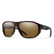 Smith Outrigger Sunglasses - Matte Tortoise + ChromaPop Glass Polarized Brown Lens