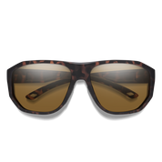 Smith Outrigger Sunglasses - Matte Tortoise + ChromaPop Glass Polarized Brown Lens