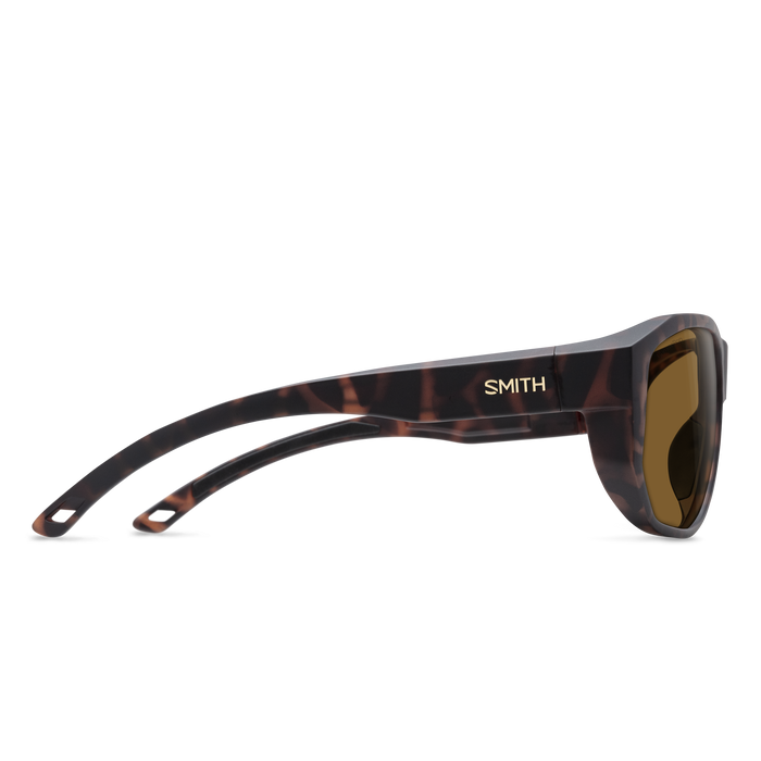 Smith Outrigger Sunglasses - Matte Tortoise + ChromaPop Glass Polarized Brown Lens