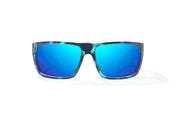 Bajio Palometa Sunglasses - Blue Tort Matte Frame / Blue Mirror Polycarbonate Lens