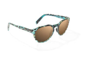 Bajío Paraiso Sunglasses - Blue Rock Gloss Frame / Copper Glass Lens