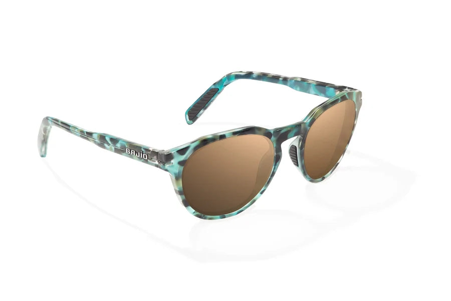 Bajío Paraiso Sunglasses - Blue Rock Gloss Frame / Copper Glass Lens