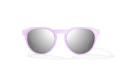 Bajío Paraiso Sunglasses - Lavendar Tortoise Gloss Frame /Silver Mirror Polycarbonate Lens