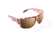Bajio Piedra Sunglasses - Lavender Crab Gloss Frame with Copper Polycarbonate Lenses