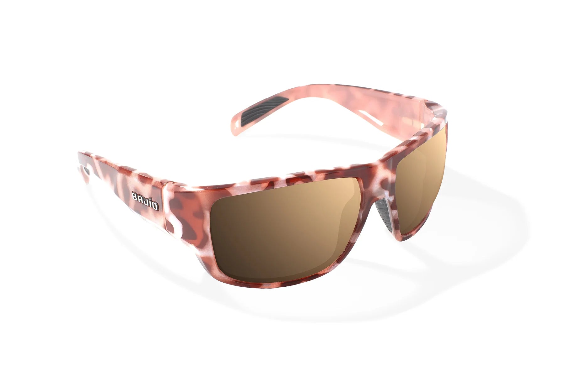 Bajio Piedra Sunglasses - Lavender Crab Gloss Frame with Copper Polycarbonate Lenses