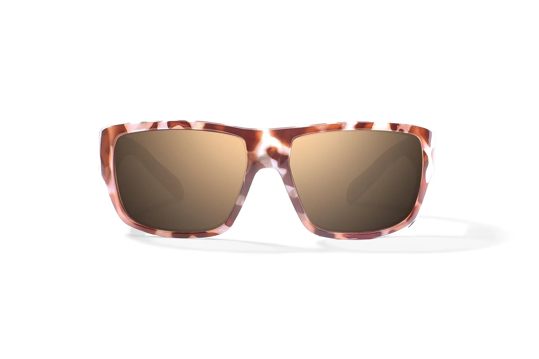 Bajio Piedra Sunglasses - Lavender Crab Gloss Frame with Copper Polycarbonate Lenses