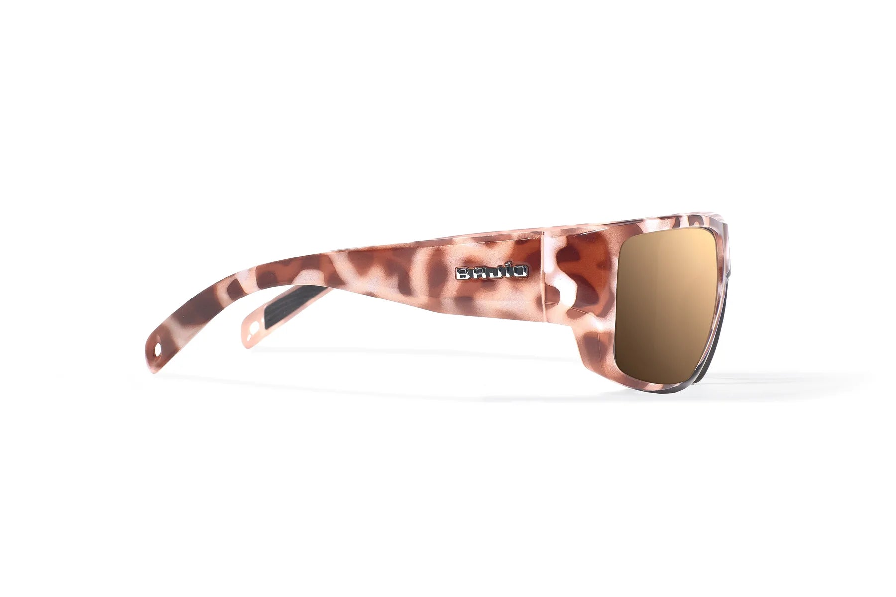 Bajio Piedra Sunglasses - Lavender Crab Gloss Frame with Copper Polycarbonate Lenses
